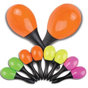 Two Tone Maraca 5.25In Asmt