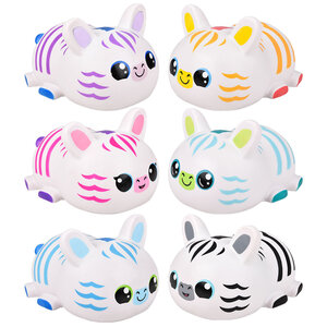 Jumbo Laying Squish Zebra 10.2