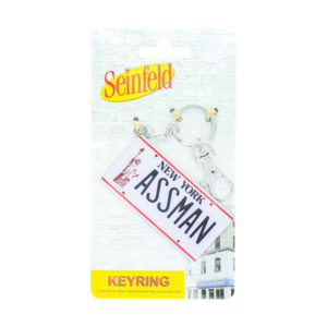 Seinfeld License Plate Key Cha