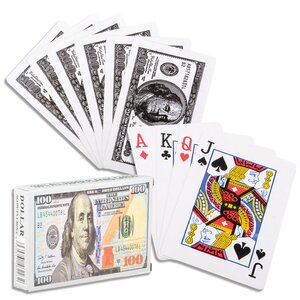 $100 Bill Playing Cards