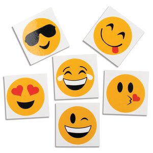 Emoticon Tattoos 2In Asmt