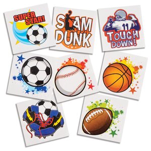 Sports Tattoos 2In Asmt