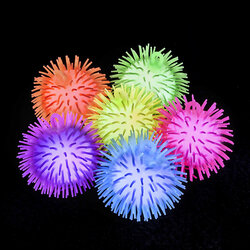 Light Up Puffer Ball 5In Asmt