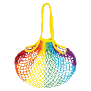 Mesh Rainbow Shopper