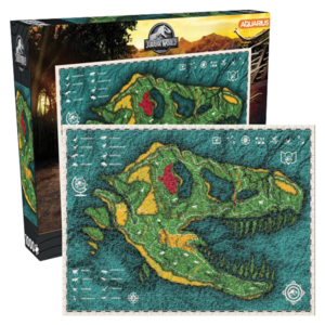 Jurassic World Map 1000Pc Puzz