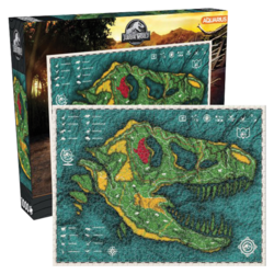 Jurassic World Map 1000Pc Puzz