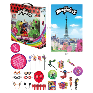 Miraculous Lady Bug 50Pc Party