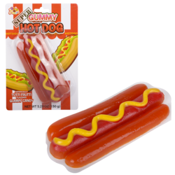P- Super Gummy Hot Dog 5.29Oz
