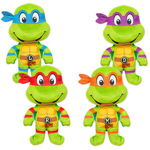 Tmnt Power Plushie 18In Asmt