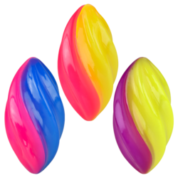 Light Up Swirl Football 2.25In