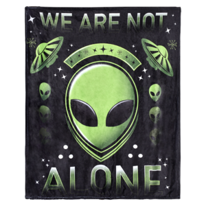 Alien Plush Blanket 50 X 60In