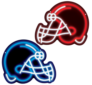 Football Helmet Led Asmt