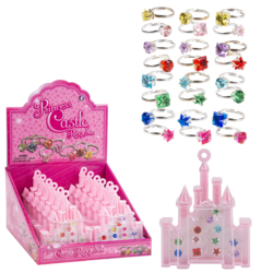 Princess Castle Ring Set Asmt