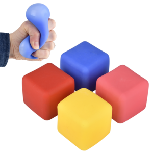 Squeeze Cube 2In Asmt