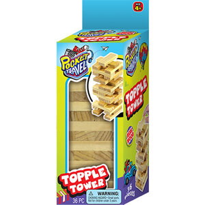 Pocket Travel Topple Tower