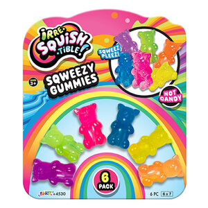 Sqweezy Mini Gummy Bear 6Pk