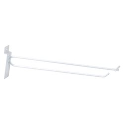 Slatwall Hook 10In White
