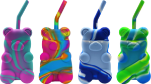 Gummy Bear Cup W Straw 14Oz As