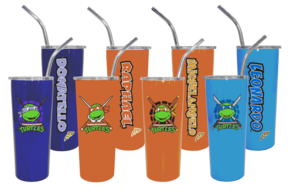 Tmnt Tumbler 24Oz Asmt