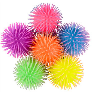 Tri Color Puffer Ball  5In Asm