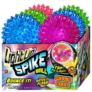 Light Up Mega Spike Ball 3.25I