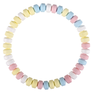 P- Smarties Candy Necklace
