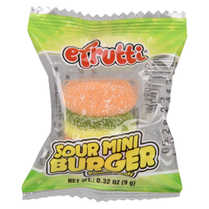 P- Efrutti Mini Gummi Sour Bur