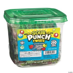 P- Sour Punch Twists 210Ct