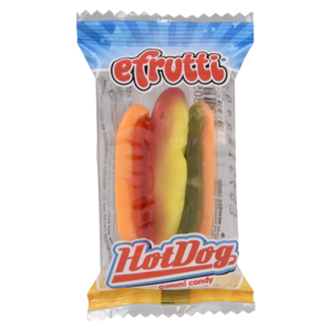 P- Efrutti Gummi Hot Dogs .32O