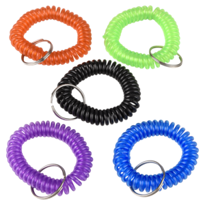 Coil Wrist Keychain Asmt