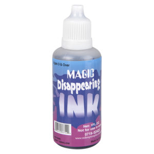 Magic Disappearing Ink