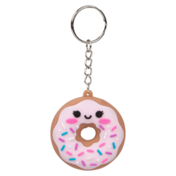 Frosted Donut Keychain 1.5In A