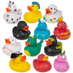Rubber Ducky 2In Asmt