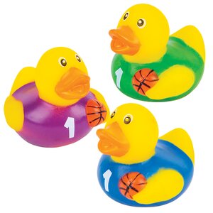 Rubber Ducky Basketball 2In As