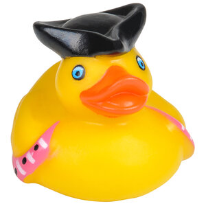 Rubber Ducky Pirate 2In Asmt