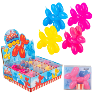 Rubber Balloon Dog 2.5In Asmt