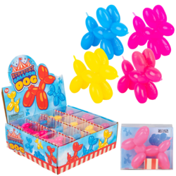 Rubber Balloon Dog 2.5In Asmt