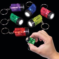 Flashlight Keychain 1.5In Asmt