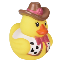 Rubber Ducky Cowboys 2In Asmt