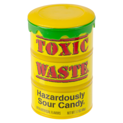 P- Toxic Waste Sour Candy Drum