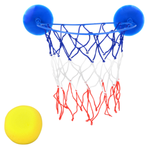 Basketball & Net Set 10In