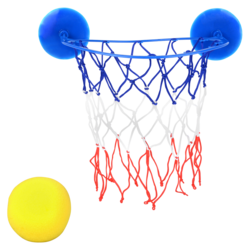 Basketball & Net Set 10In