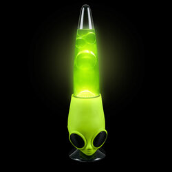 Alien Head Motion Lamp 13In