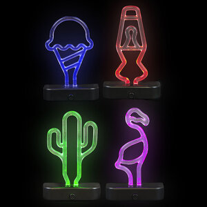 Lava® Nano Neons 3In Asmt