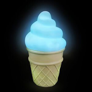 Ice Cream Cone Led Lamp 5.5In