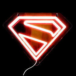 Superman Led Neon Light