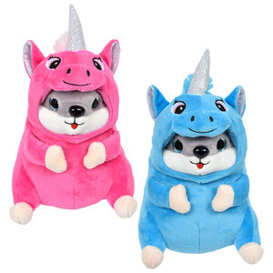 Unicorn Costume Hamster 7In As