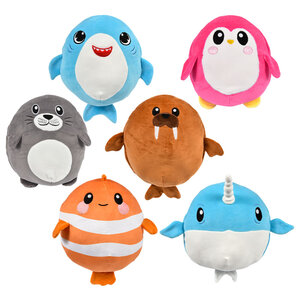 Reversible Sealife 8.5In Asmt