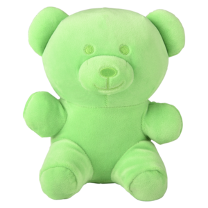 Marshmallow Neon Bear 8In Asmt
