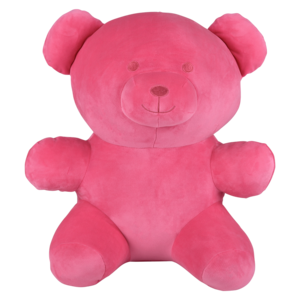 Marshmallow Neon Bear 18In Asm